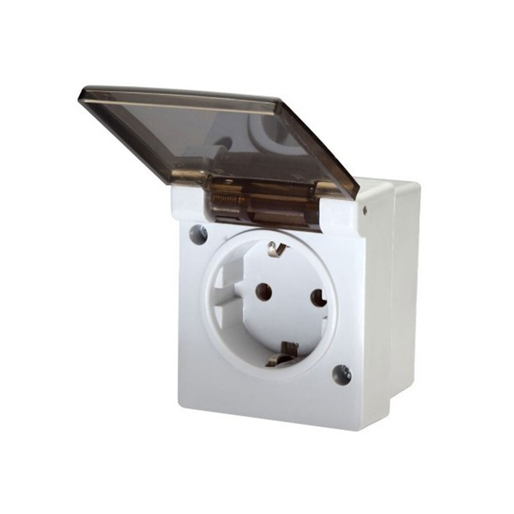 پریز بارانی ارت دار فردان الکتریک 30501 طرح بوش