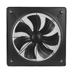 هواکش ایلکای نمره 50 تک فاز هفت پر فلزی دمنده مدل دمنده با قاب کد VIK-50A4S-L