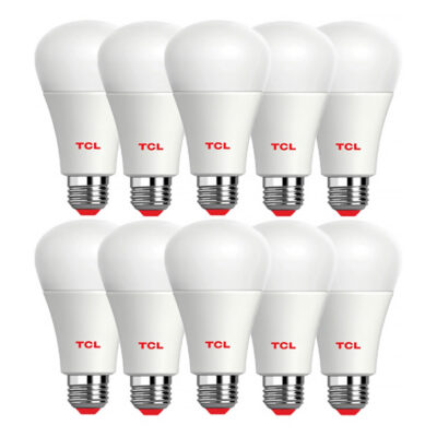 لامپ ال ای دی حبابی 14 وات TCL بسته 10 عددی