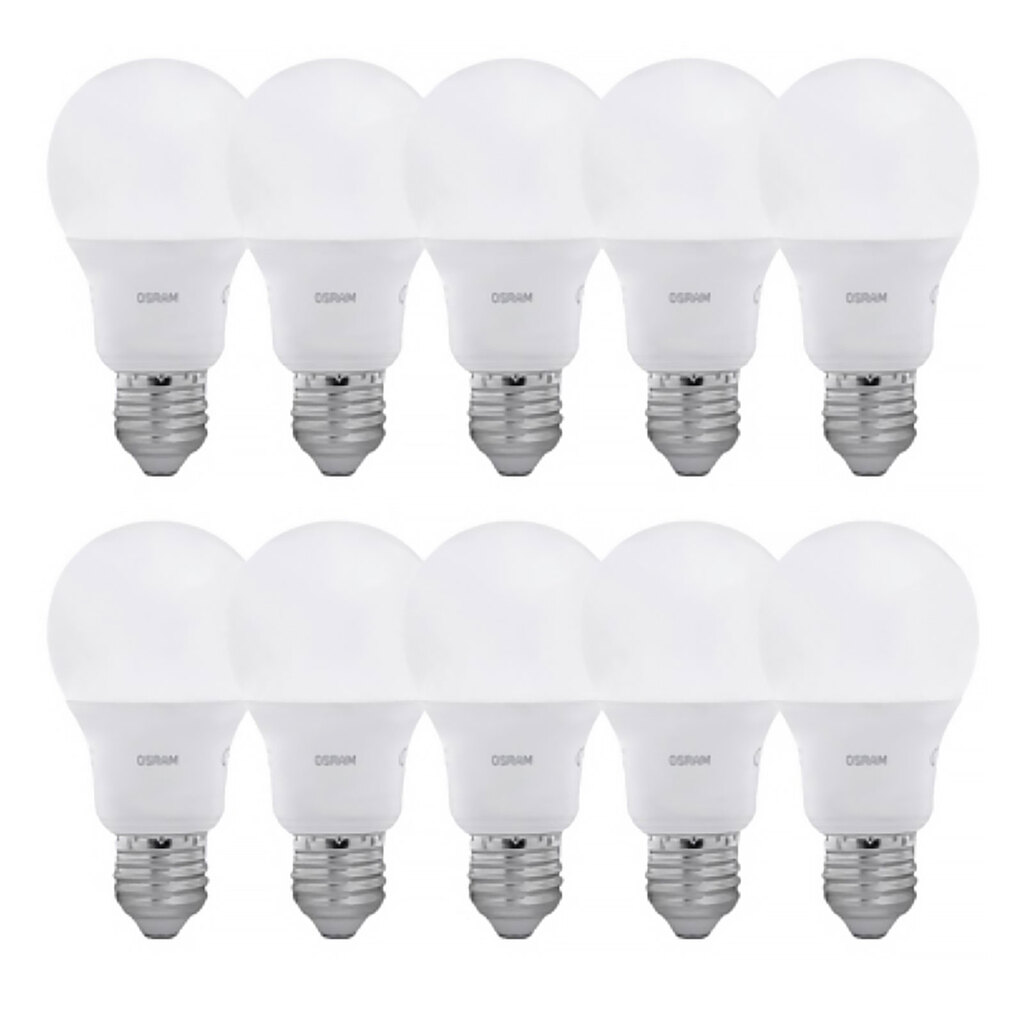 لامپ حبابی ال ای دی 9.5 وات اسرام بسته 10 عددی