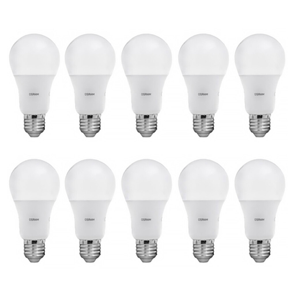 لامپ حبابی ال ای دی 11.5 وات اسرام بسته 10 عددی