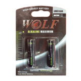 باتری نیم قلمی ولف Wolf Alkaline Maximum