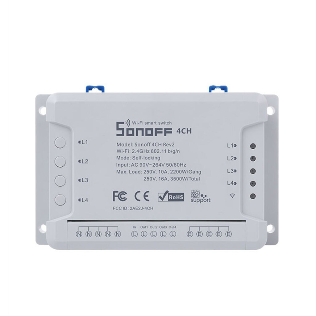 سوییچ هوشمند بدون سیم 4 کانال سونوف