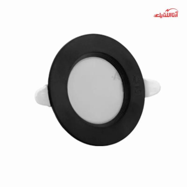 پنل سقفی گرد توکار 9 وات پارس شعاع توس مدل سولاریس