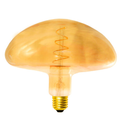 لامپ دکوراتیو فیلامنتی قارچی بزرگ بلوبالب مدل UFO-200