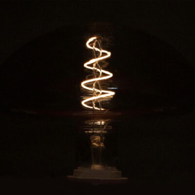 لامپ دکوراتیو فیلامنتی قارچی بزرگ بلوبالب مدل UFO-200