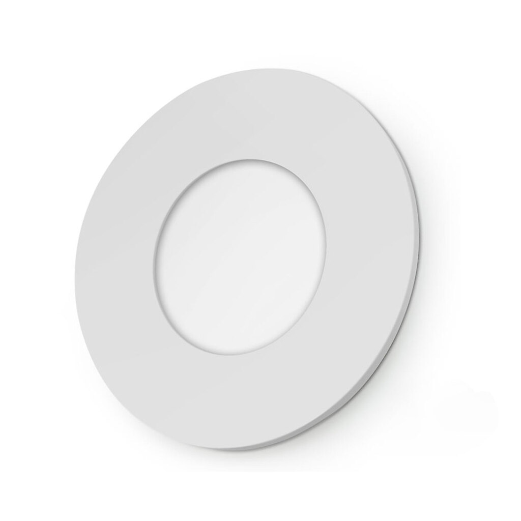 چراغ سقفی گرد توکار طرح یکتا 7 وات با قطر برش 7.5 سانت یکتا افروز