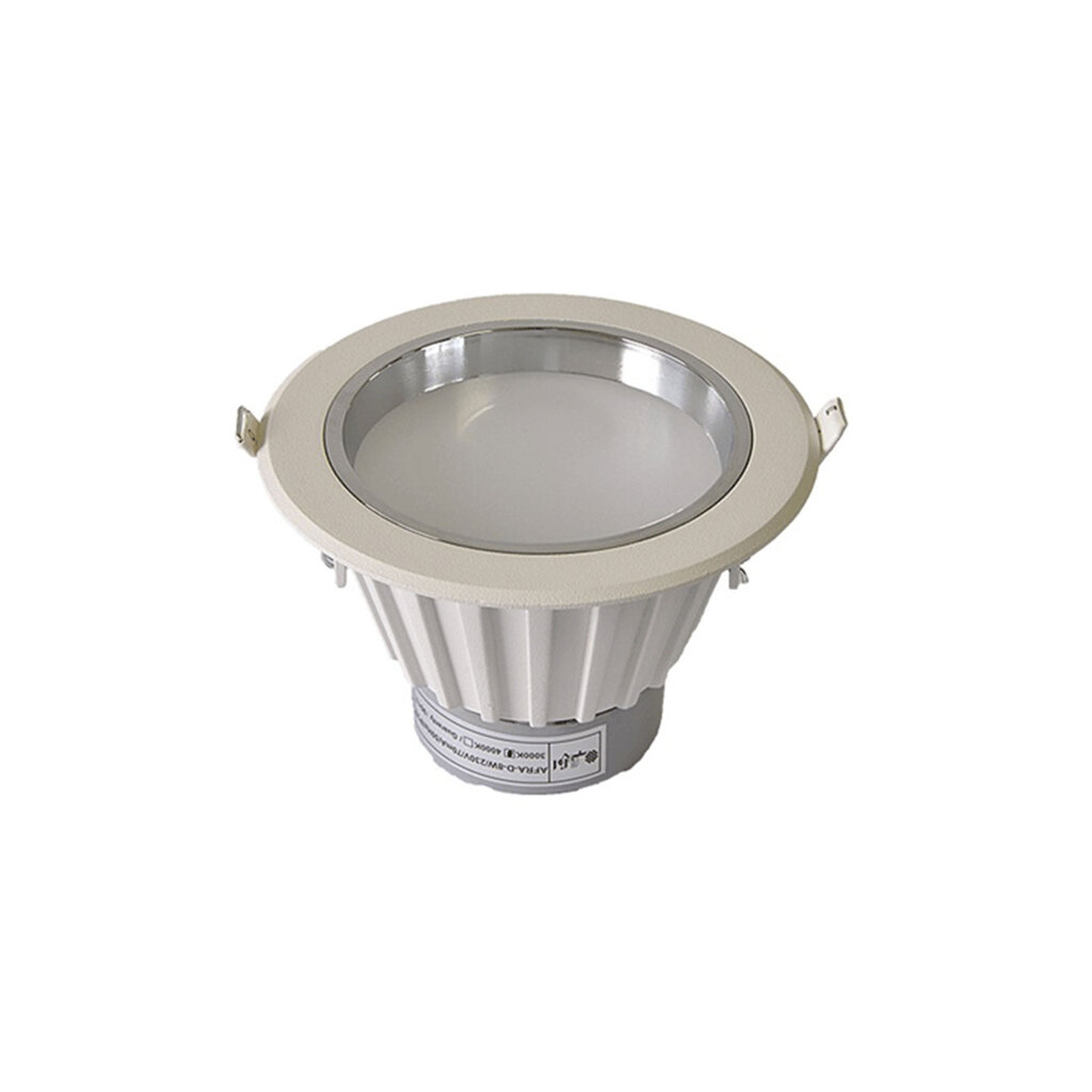 پنل سقفی گرد توکار 8 وات افراتاب مدل سیلور