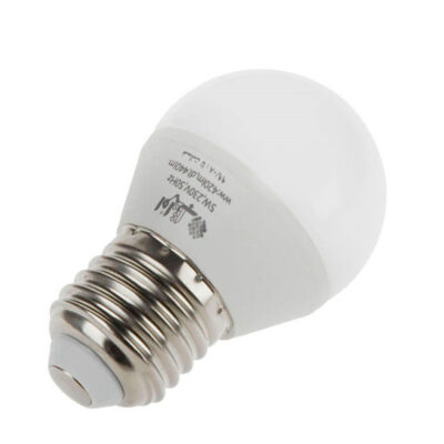 لامپ 5 وات حبابی ال ای دی LED افراتاب پایه E27