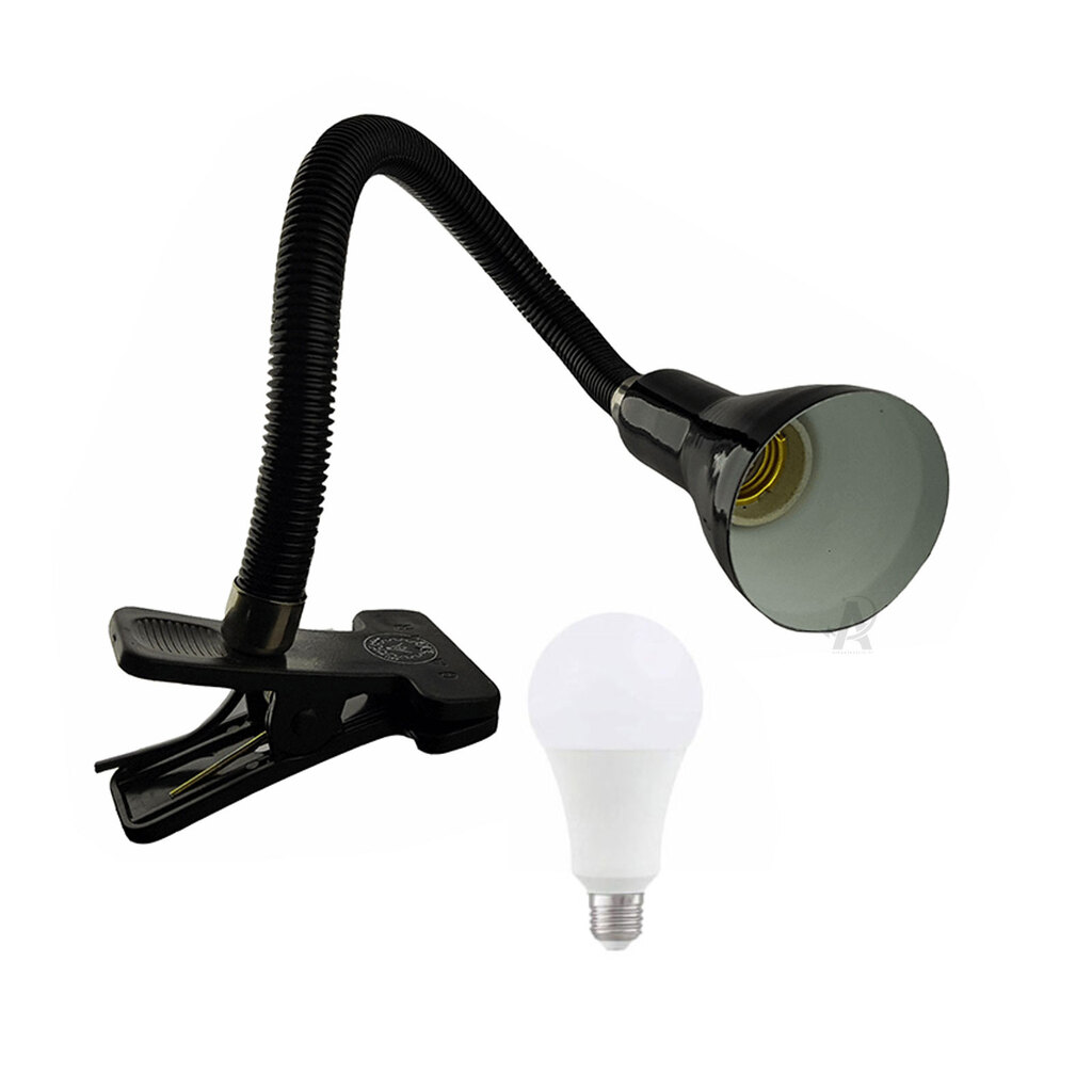 چراغ مطالعه گیره ای مدل CL-115 همراه با لامپ 7 وات مهتابی