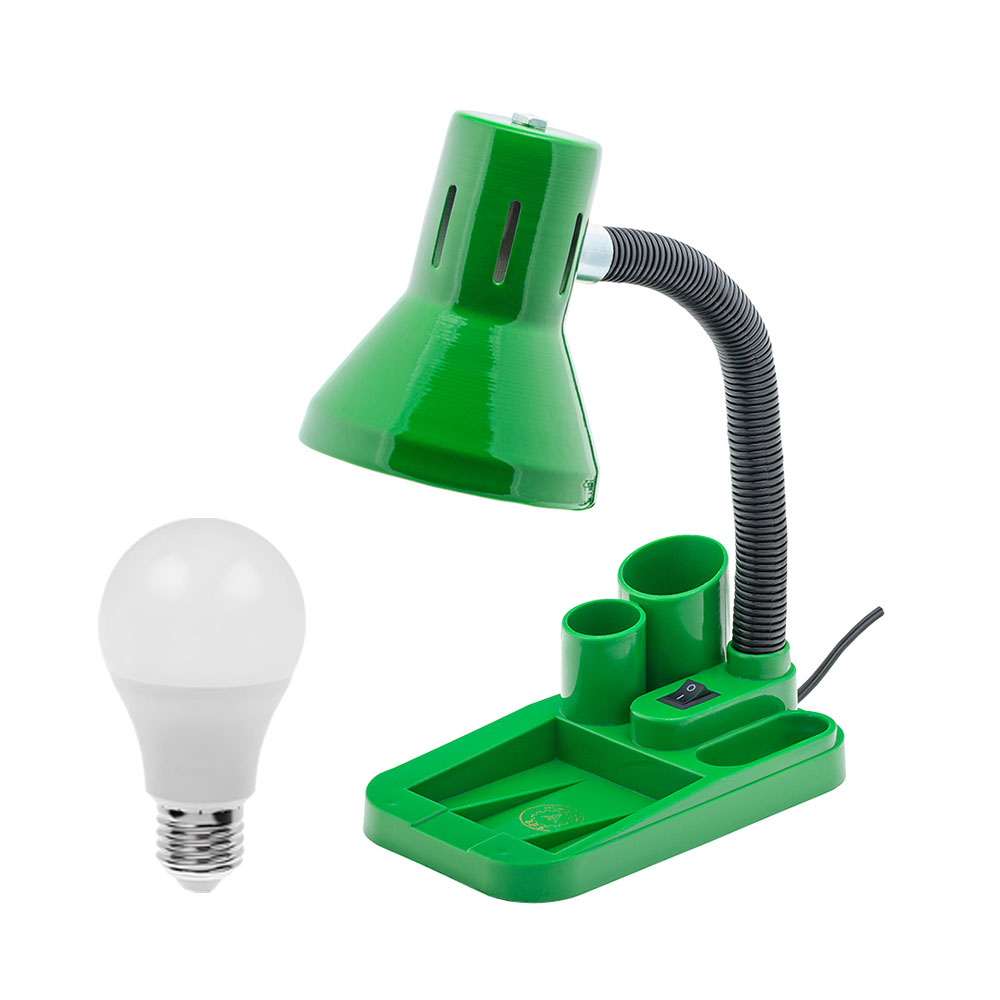 چراغ مطالعه تحریری DL-105 همراه با لامپ 7 وات مهتابی