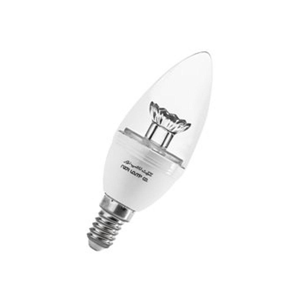 لامپ ال ای دی شمعی شفاف 6 وات نور سرپیچ E14لامپ ال ای دی شمعی شفاف 6 وات نور سرپیچ E14