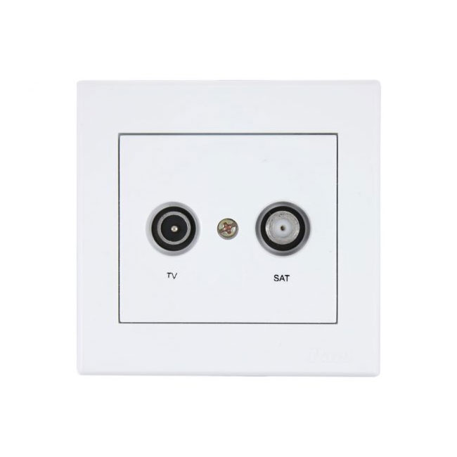 پریز آنتن و ماهواره دو منظوره پارت الکتریک سری تابش 5228