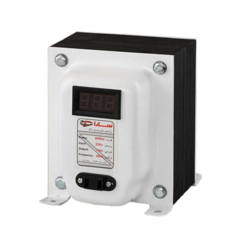 ترانسفورماتور سارا تبدیل 220 به 110 ولت 2000 وات