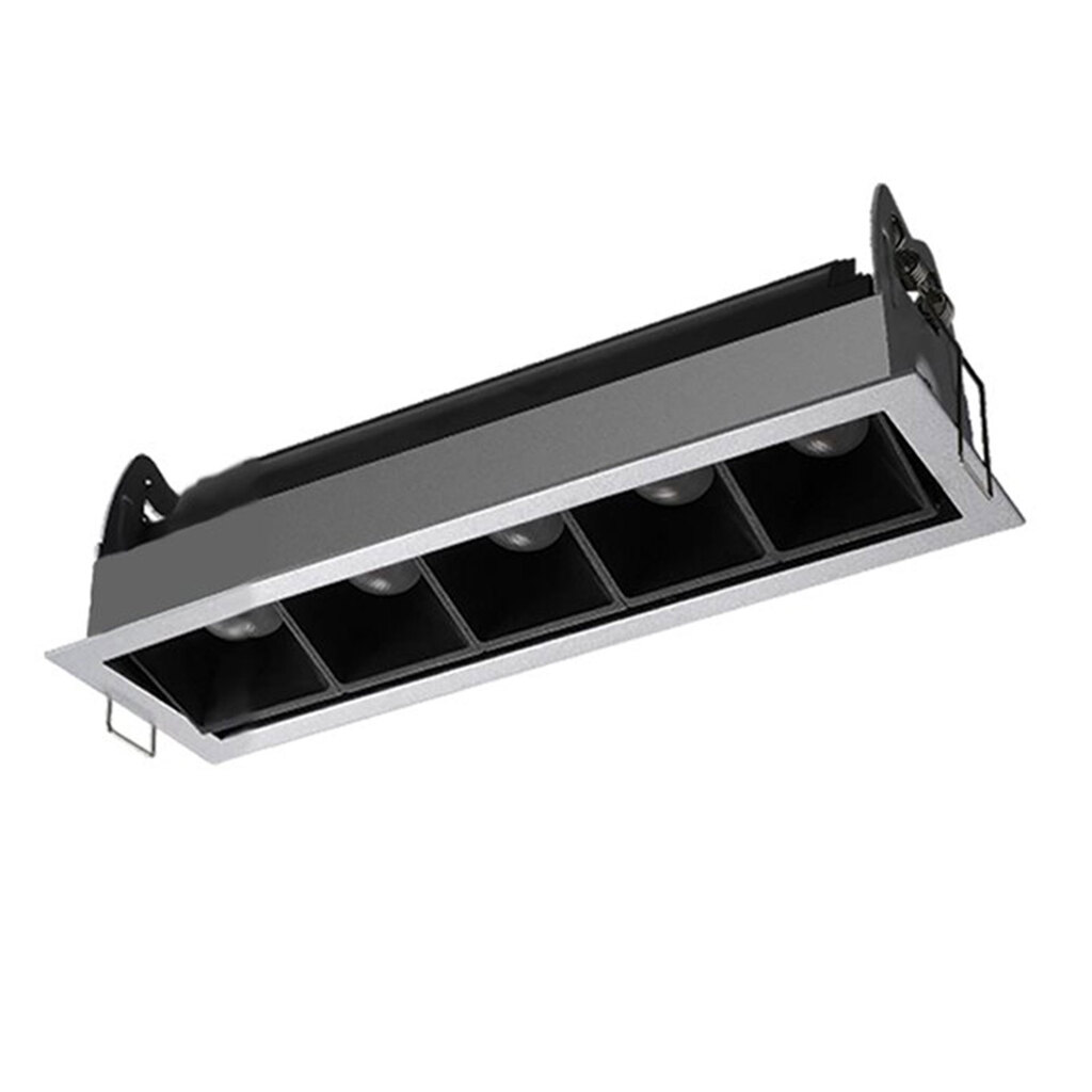 چراغ سقفی توکار خطی 15 وات NVC مدل NMTLED5205C