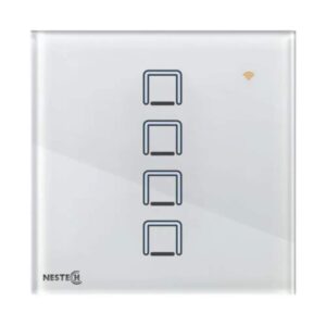 کلید لمسی هوشمند چهار پل RF نستک سری INNOVA کد NE4LS01XG4