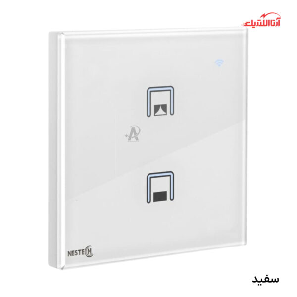 کلید لمسی هوشمند پرده RF نستک سری INNOVA کد NE4CS01XG1