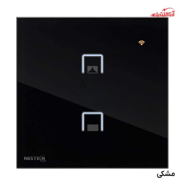 کلید لمسی هوشمند پرده RF نستک سری INNOVA کد NE4CS01XG1