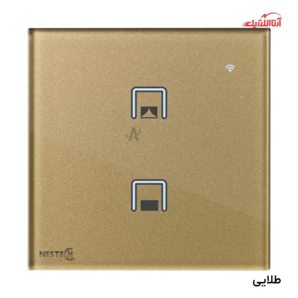 کلید لمسی هوشمند پرده RF نستک سری INNOVA کد NE4CS01XG1