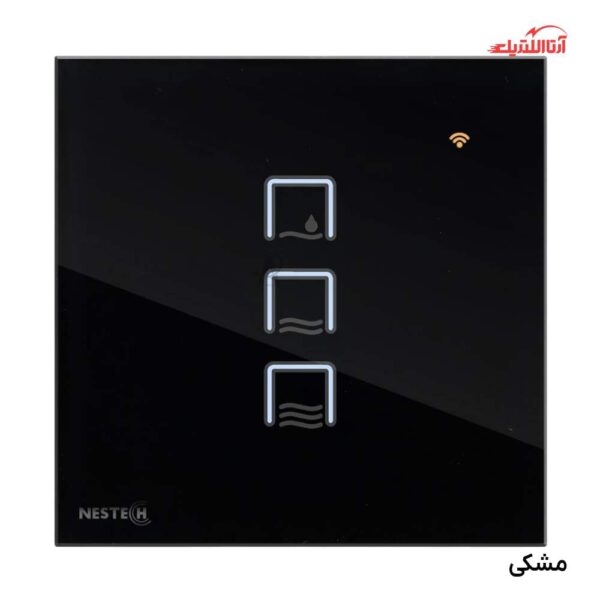 کلید لمسی هوشمند کولر آبیRF نستک سری INNOVA کد NE4AC01XG1