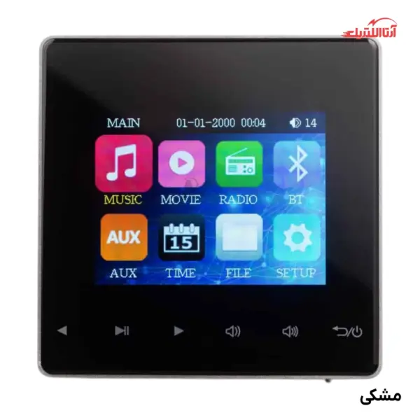 موزیک پلیر هوشمند لمسی 4 اینچ نستک سری SONUS 