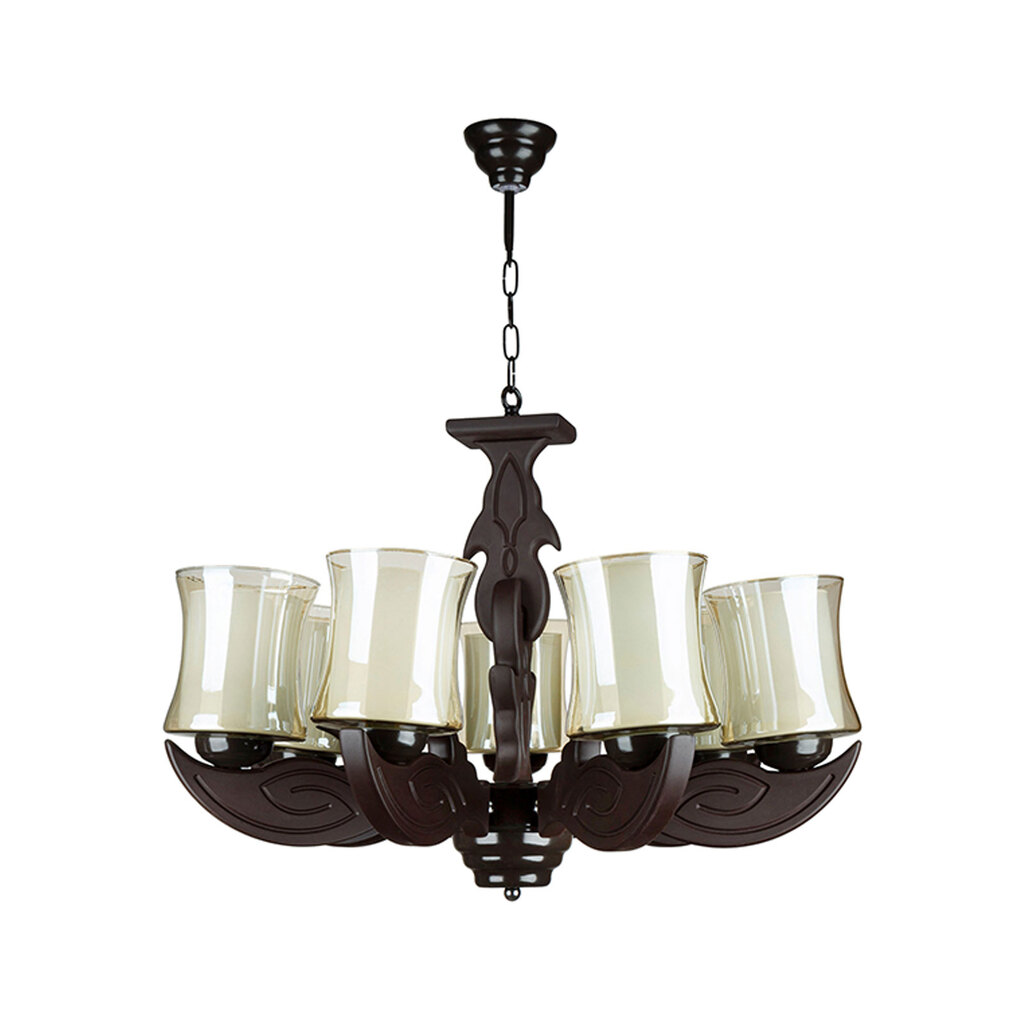 لوستر هفت شعله چشمه نور کد G654/7-BR