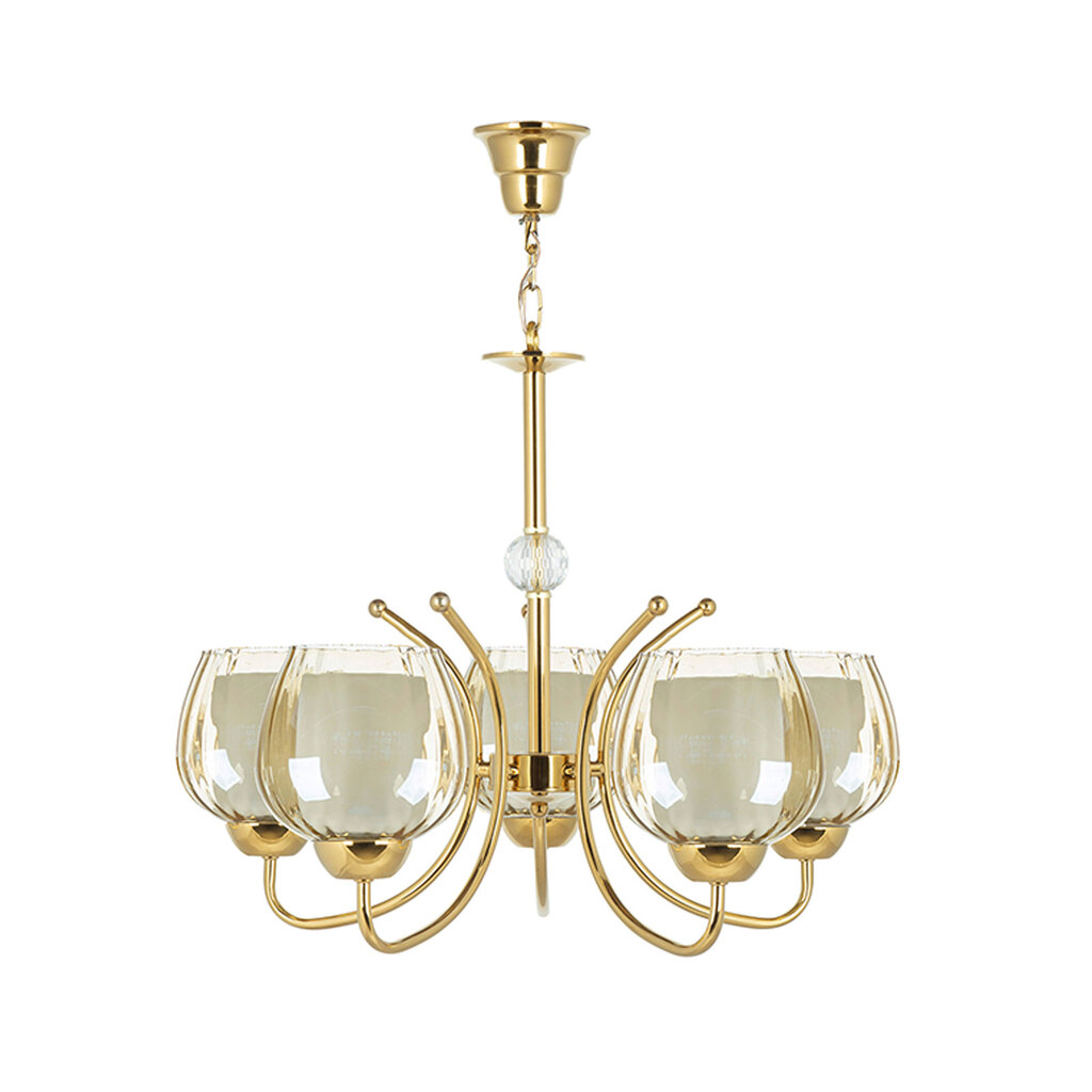 لوستر ۵ شعله چشمه نور کد A806/5-G