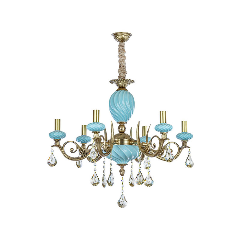 لوستر ۶ شعله چشمه نور کد C3321/6-B-AO