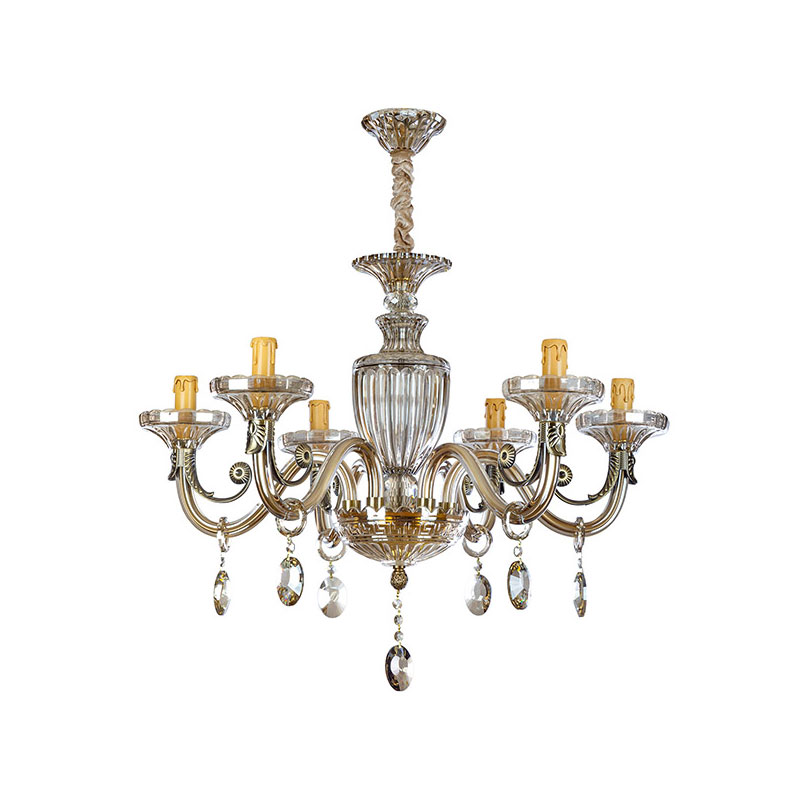 لوستر ۶ شعله چشمه نور کد C3320/6-AO