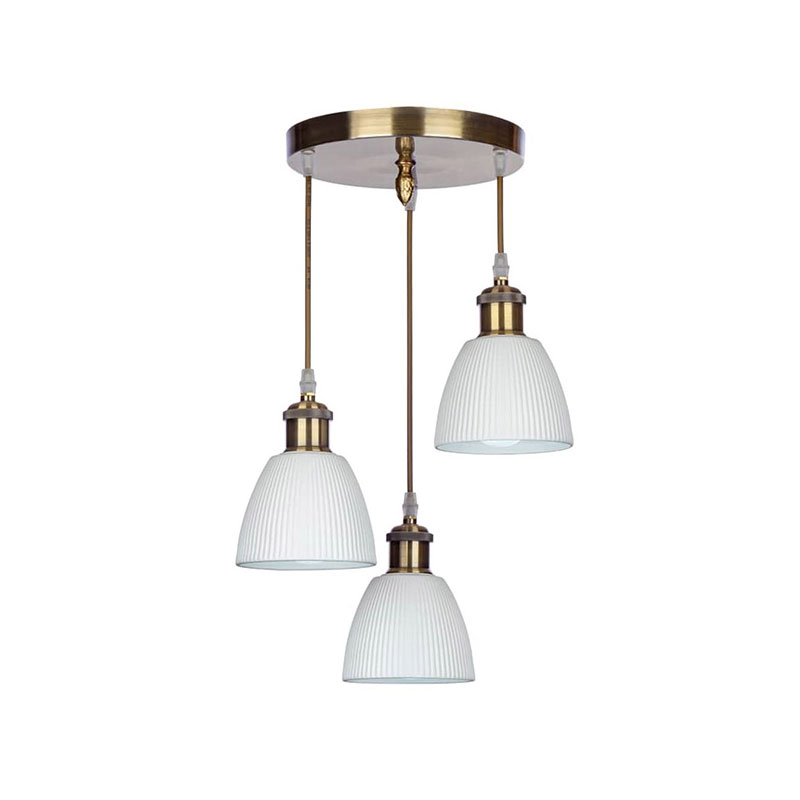 چراغ آویز سه شعله چشمه نور کد C3152/3H-A