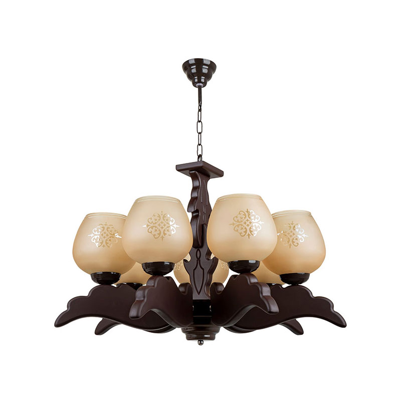 لوستر ۷ شعله چشمه نور کد G652/7-BR