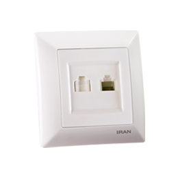سوکت CAT6 ایران الکتریک مدل الیزه