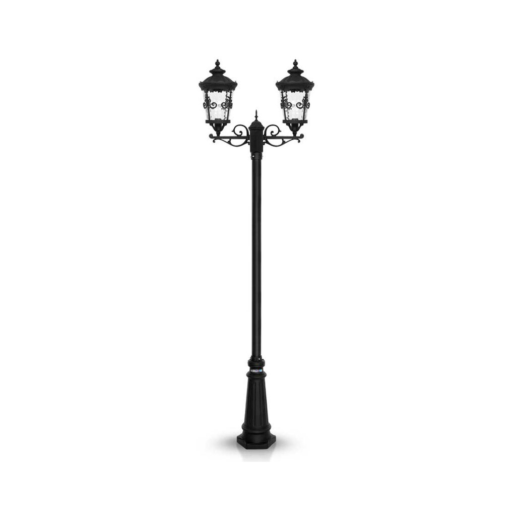 چراغ حیاطی ایستاده شب تاب SH-106921110 مدل ماهنوس