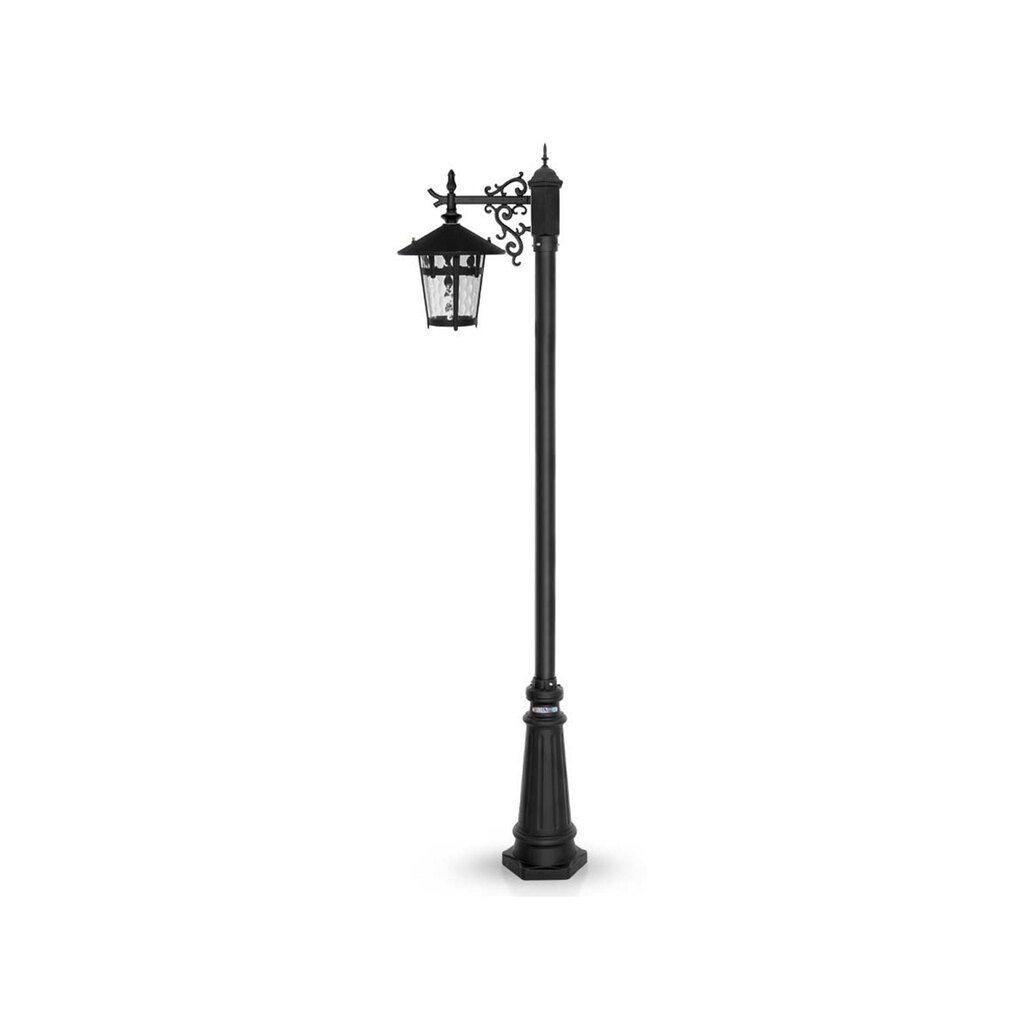 چراغ حیاطی ایستاده شب تاب SH-105711320 مدل آبنوس