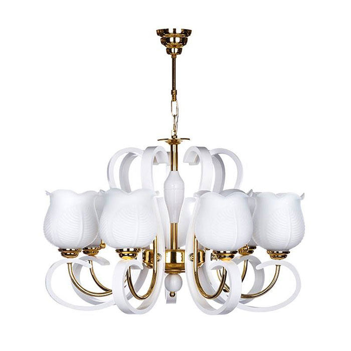 لوستر ۷ شعله چشمه نور کد ۸۲۹/۷