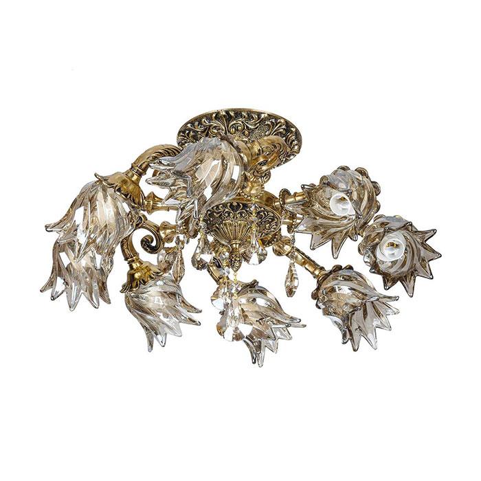 لوستر هشت شعله چشمه نور کد C2980/8B