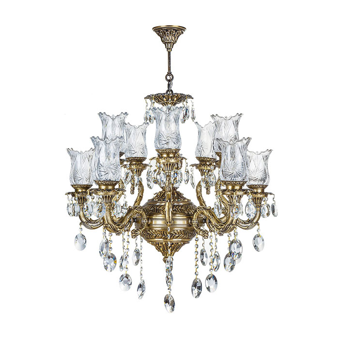 لوستر دایکاست چشمه نور ۱۰ شعله کد S3561/A