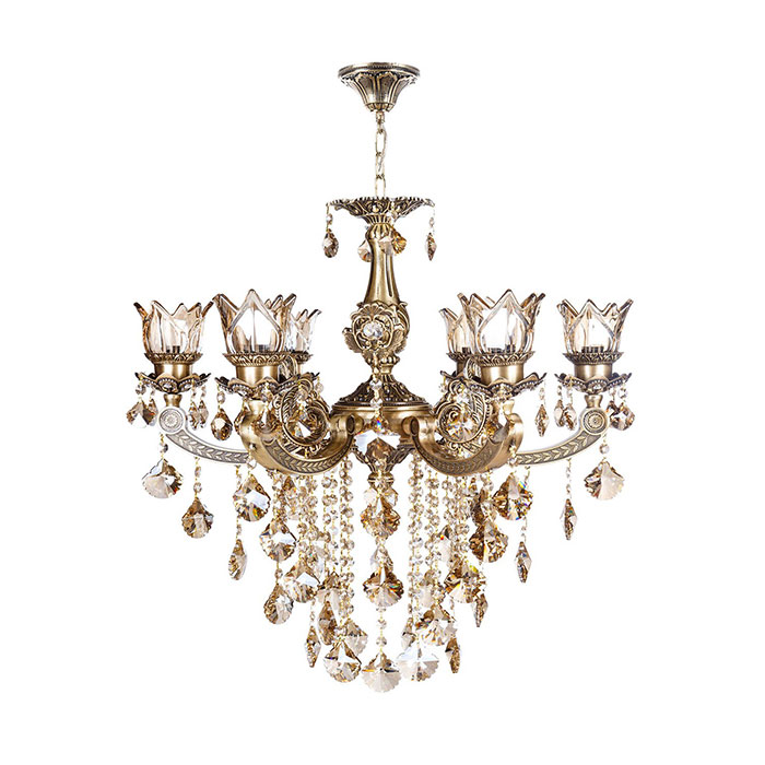 لوستر دایکاست چشمه نور شش شعله کد S3527/6A