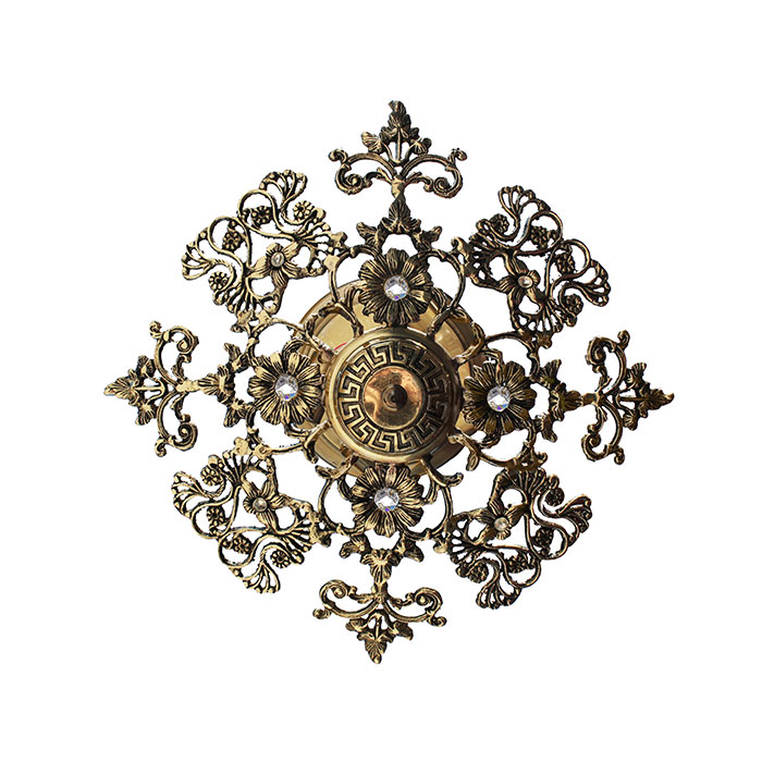 لوستر سقفی چشمه نور ۳ شعله کد C2542/3B