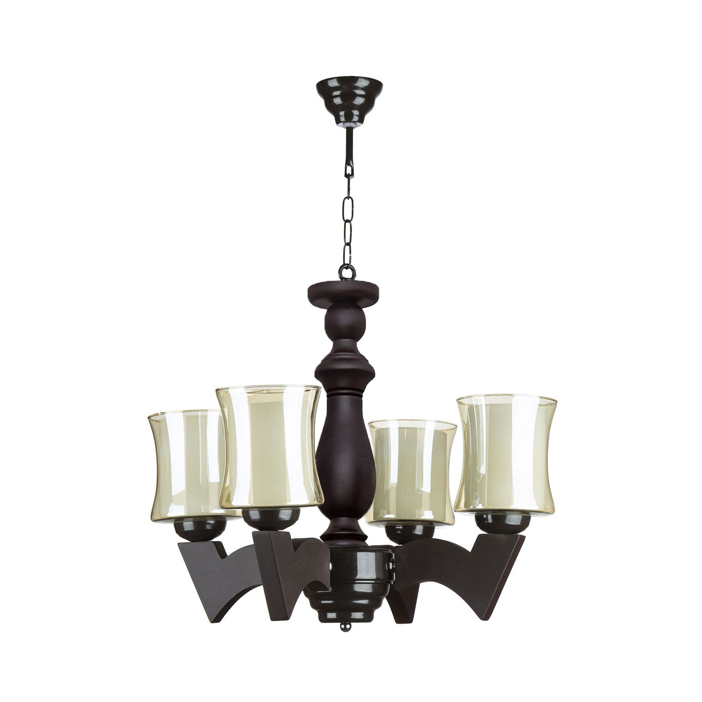 لوستر چهار شعله چشمه نور کد G673/4