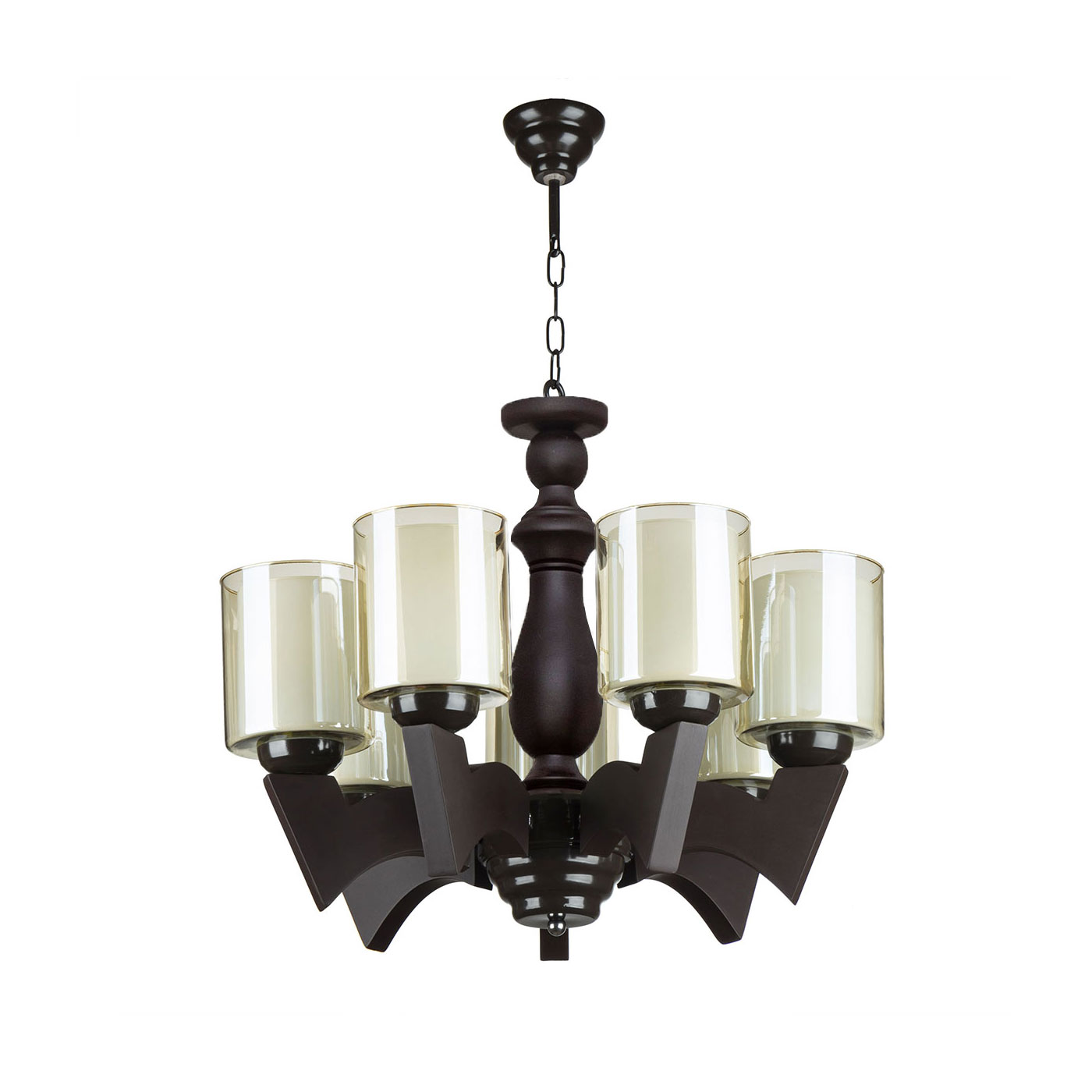 لوستر هفت شعله چشمه نور کد G674/7