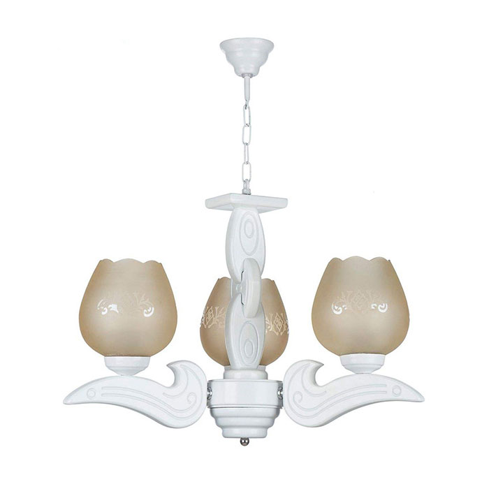 لوستر سه شعله چشمه نور کدG621.3-WT