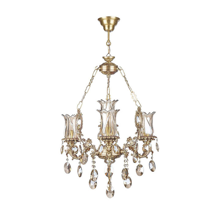 لوستر ۴ شعله چشمه نور کد S3590/3+1-A