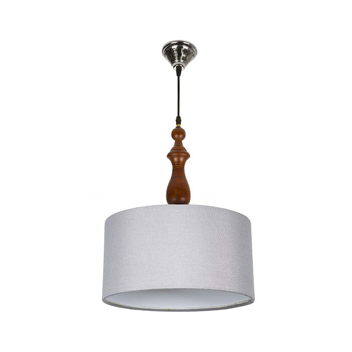 چراغ آویز چوبی چشمه نور کد A7020/BR