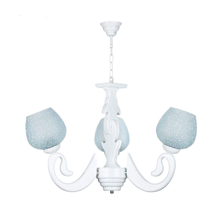 لوستر ۳ شعله چشمه نور کد G625/3-WT