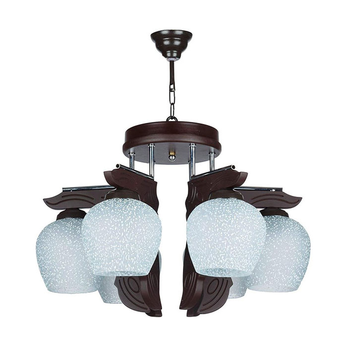 لوستر ۶ شعله چشمه نور کد G635/6-BR