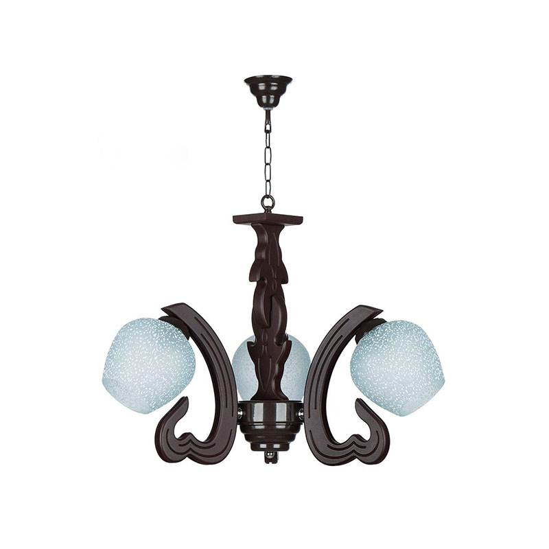 لوستر ۳ شعله چشمه نور کد G613/3-BR