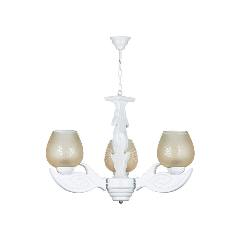 لوستر ۳ شعله چشمه نور کد G639/3-WT