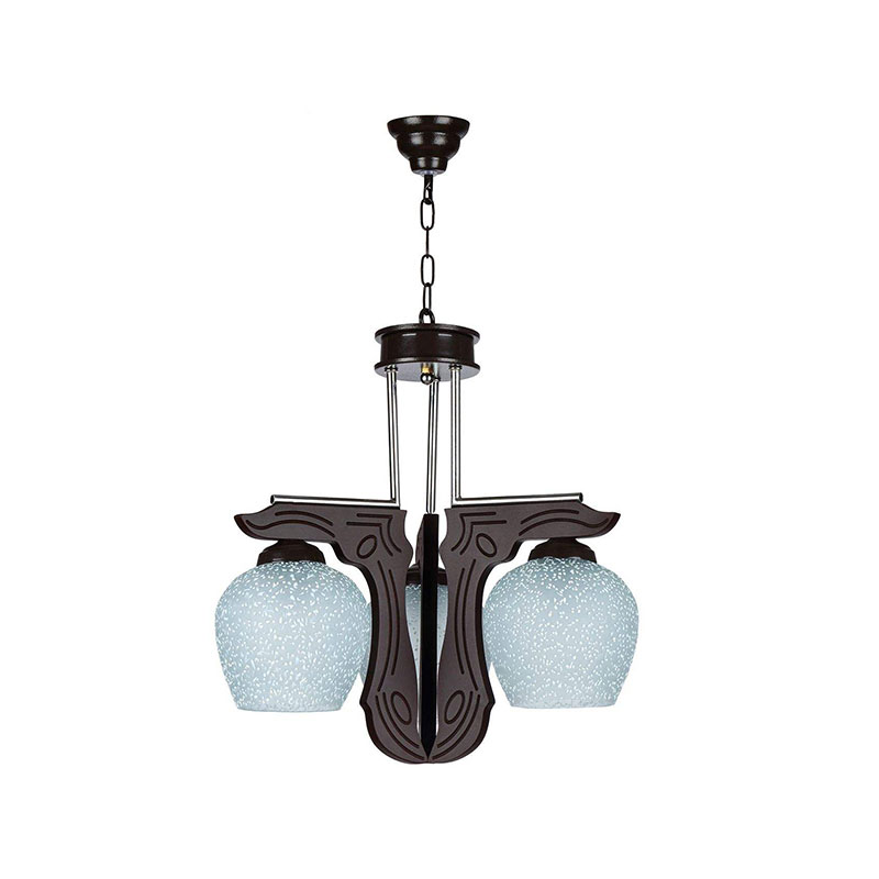 لوستر ۳ شعله چشمه نور کد G614/3-BR