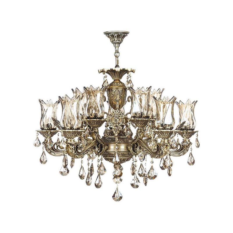 لوستر دایکاست ۱۰ شاخه چشمه نور مدل M3412/5-5-A